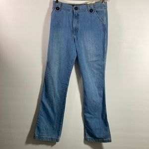 Zena  Vintage jeans Women Size 8 Denim 100 % Cotton New With Tag